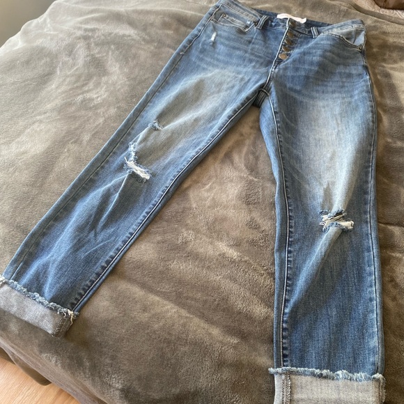 tea n rose Denim - TNR Straight Leg Jeans